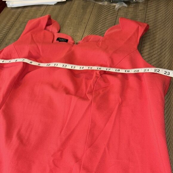 Talbots Woman Petite Stretch ScallopNeck dress 20P - Picture 9 of 17